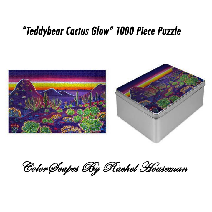Rachel Houseman, Art Puzzle, 1000 Piece Puzzle, Art Gift, ColorScapes Fine Art